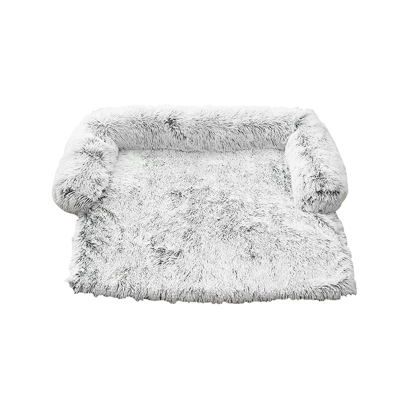 Miękka, pluszowa rozkładana sofa dla psa i kota
